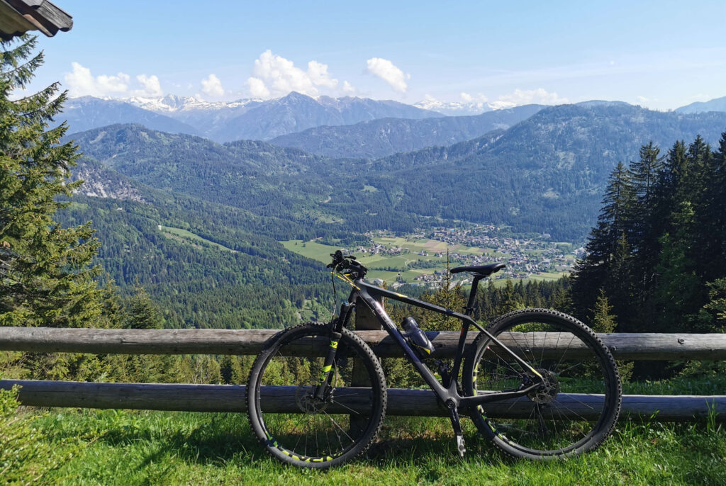 Mountainbiken im Gitschtal in Kärnten